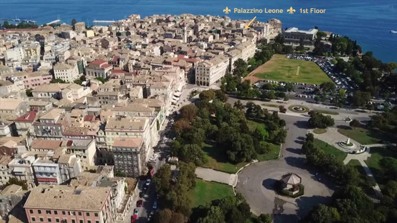 コルフ島Palazzino Leoneアパートメント エクステリア 写真